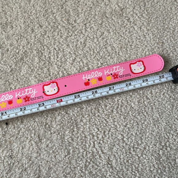Vintage KIDS Sanrio Hello Kitty Pink belt -1995 - Picture 8 of 8